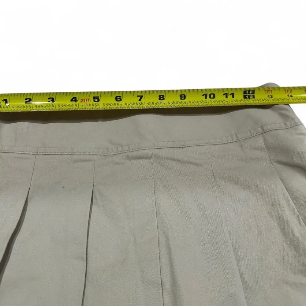 The Children's Place khaki pleated skorts